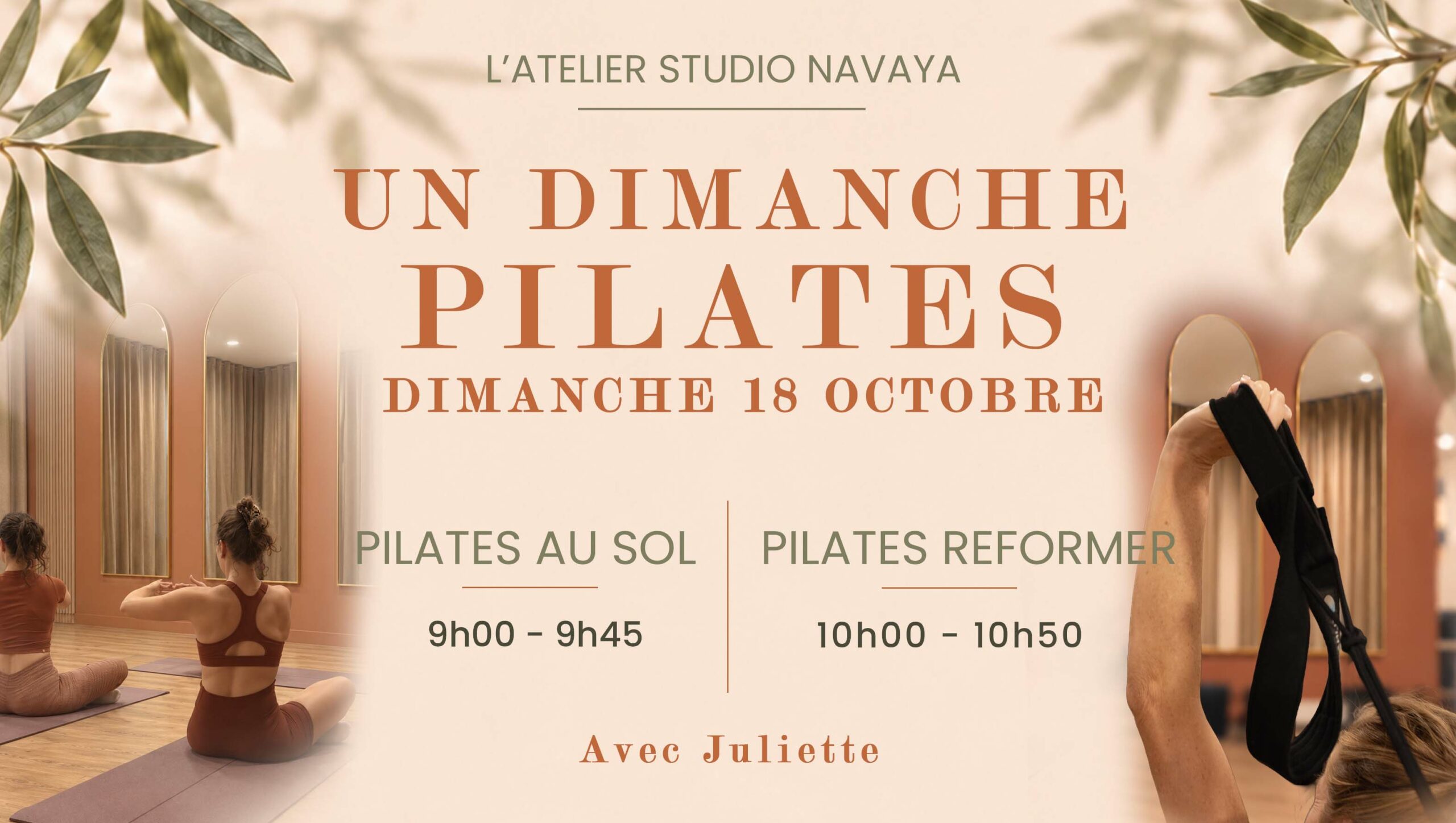Atelier Reformer et Kangoo Jumps au Studio Navaya à Plaisance-du-Touch